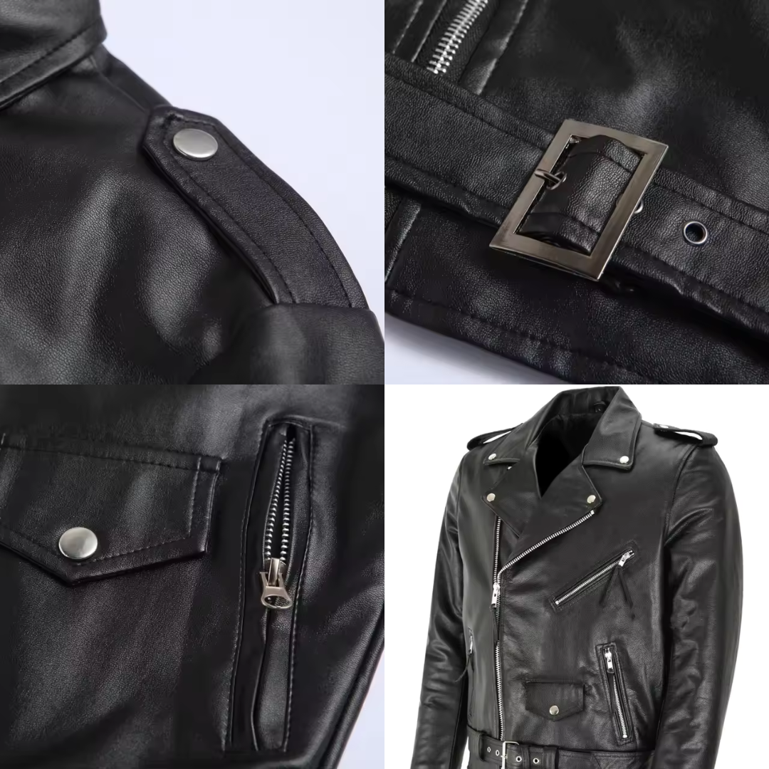 Julian™ – Klasyczna Skórzana Kurtka z Charakterem